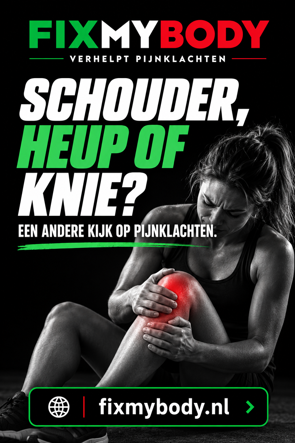 Schouder-, heup- of knieklachten? FIXMYBODY helpt je verder.